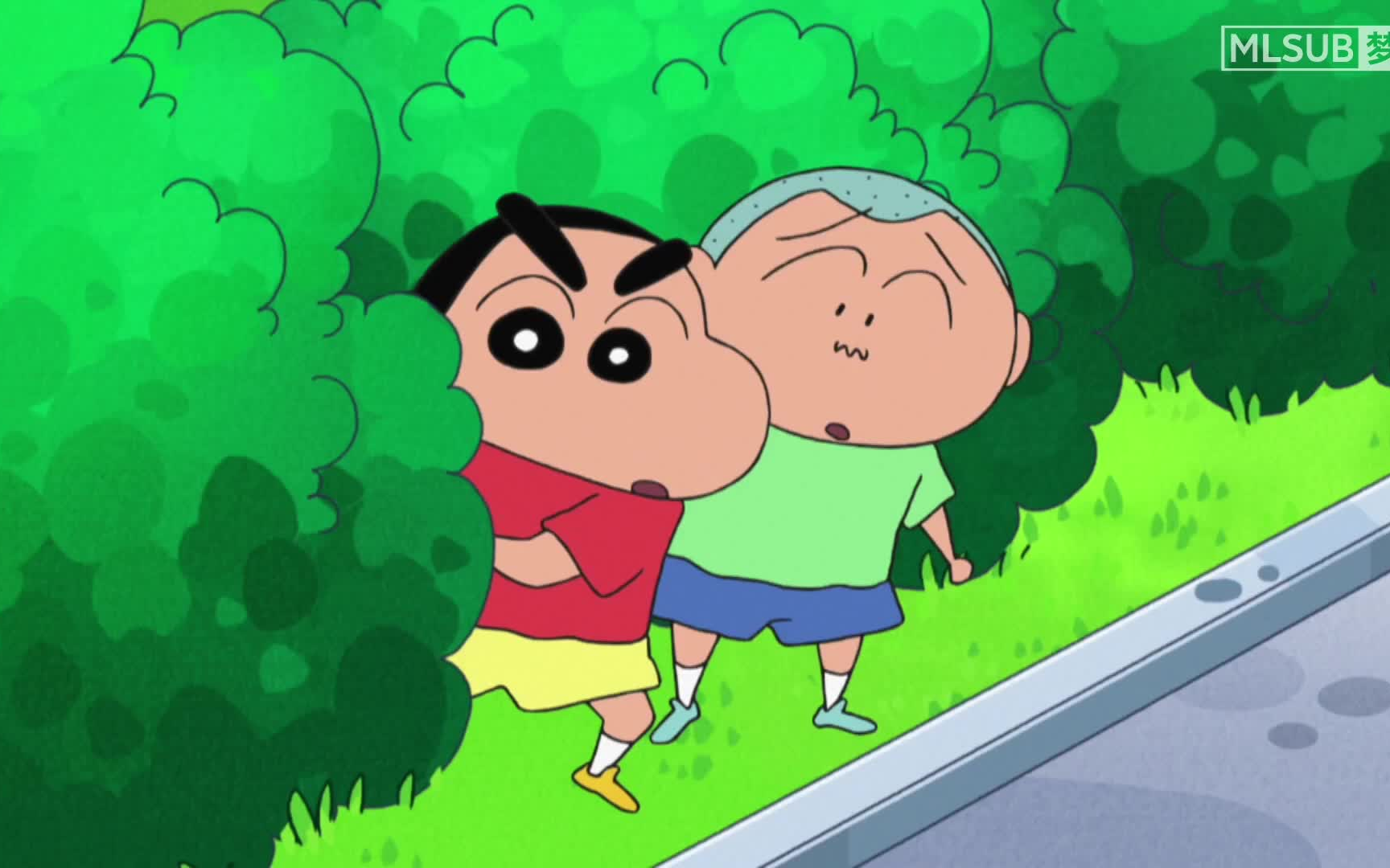 蜡笔小新日语 四郎是怪人