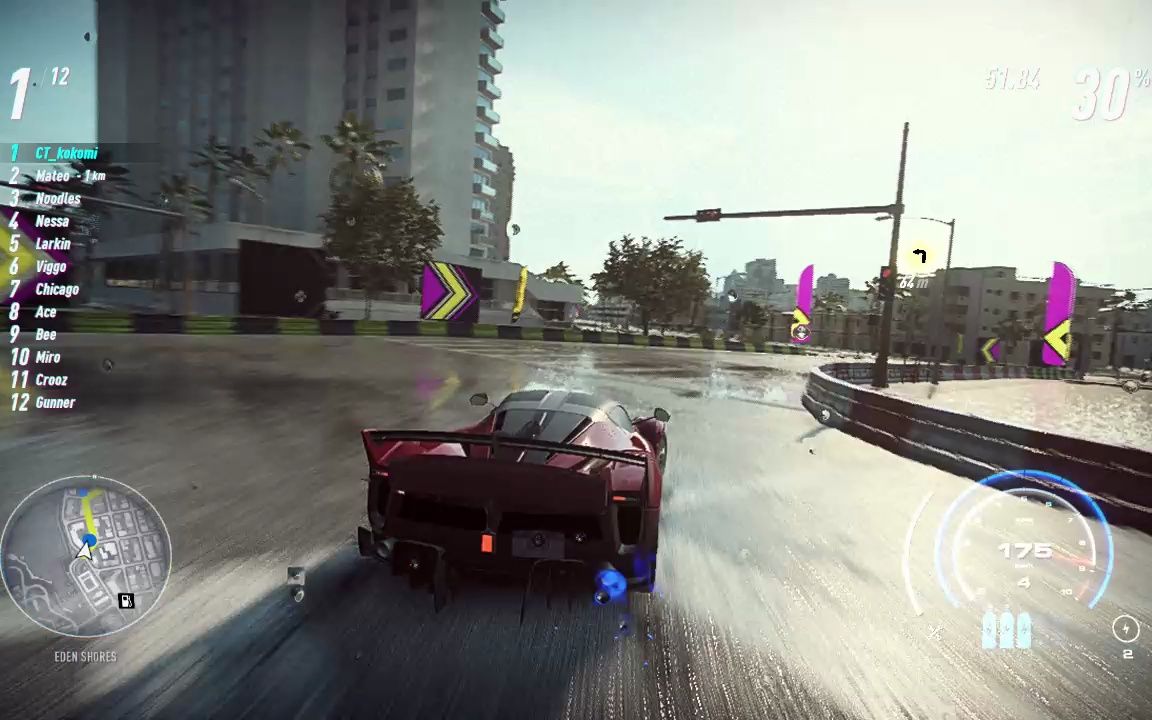 极品飞车21:马王evo慢跑音速 2:45.45