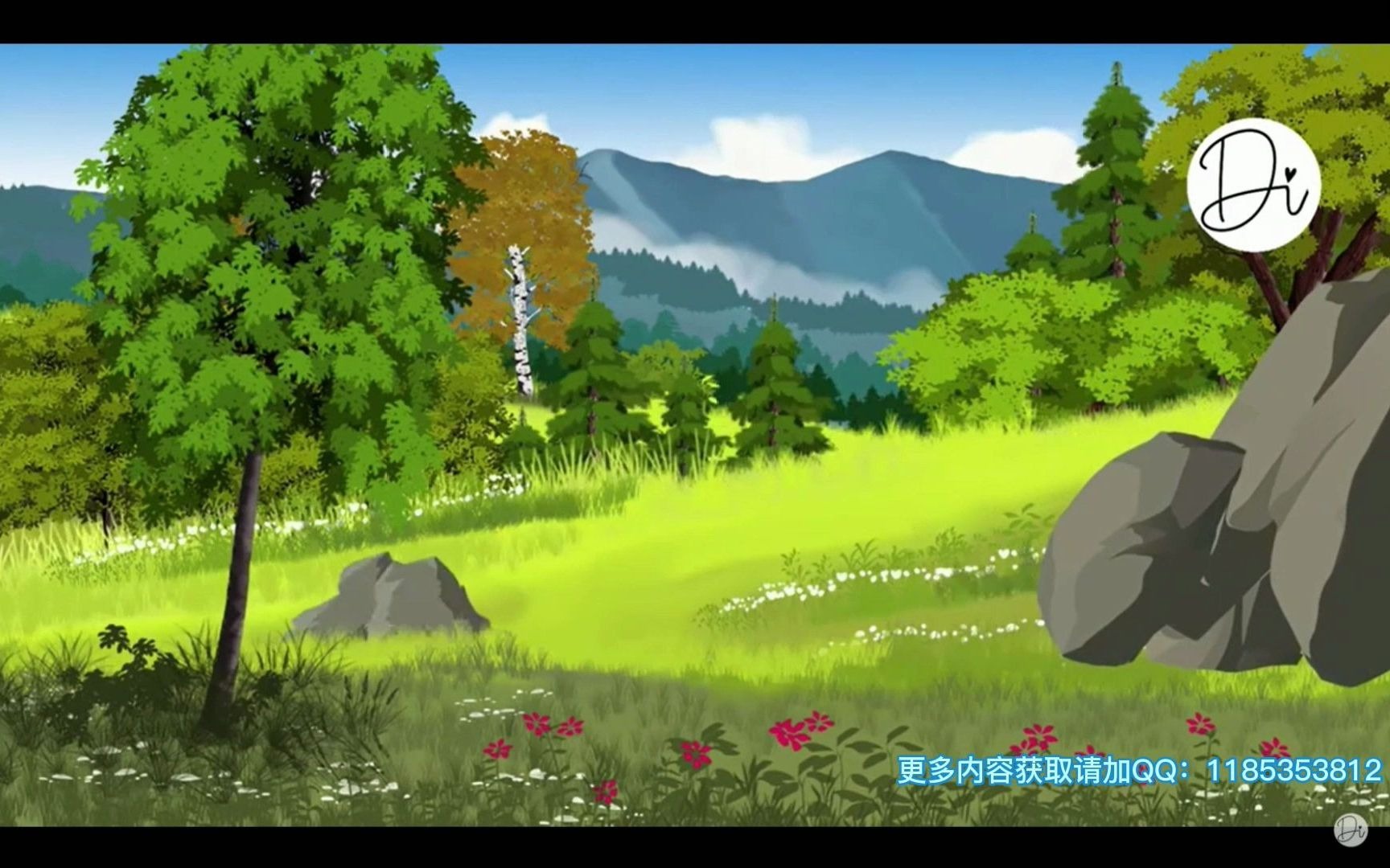 二维动画-cartoon animator4-动画场景制作,作动画原来如此简单-学习动画必备软件-快速出片神器-山林场景_哔哩哔哩_bilibili