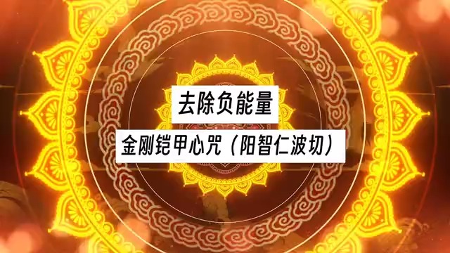 佛音心咒 金刚铠甲心咒 去除所有负能量哔哩哔哩bilibili