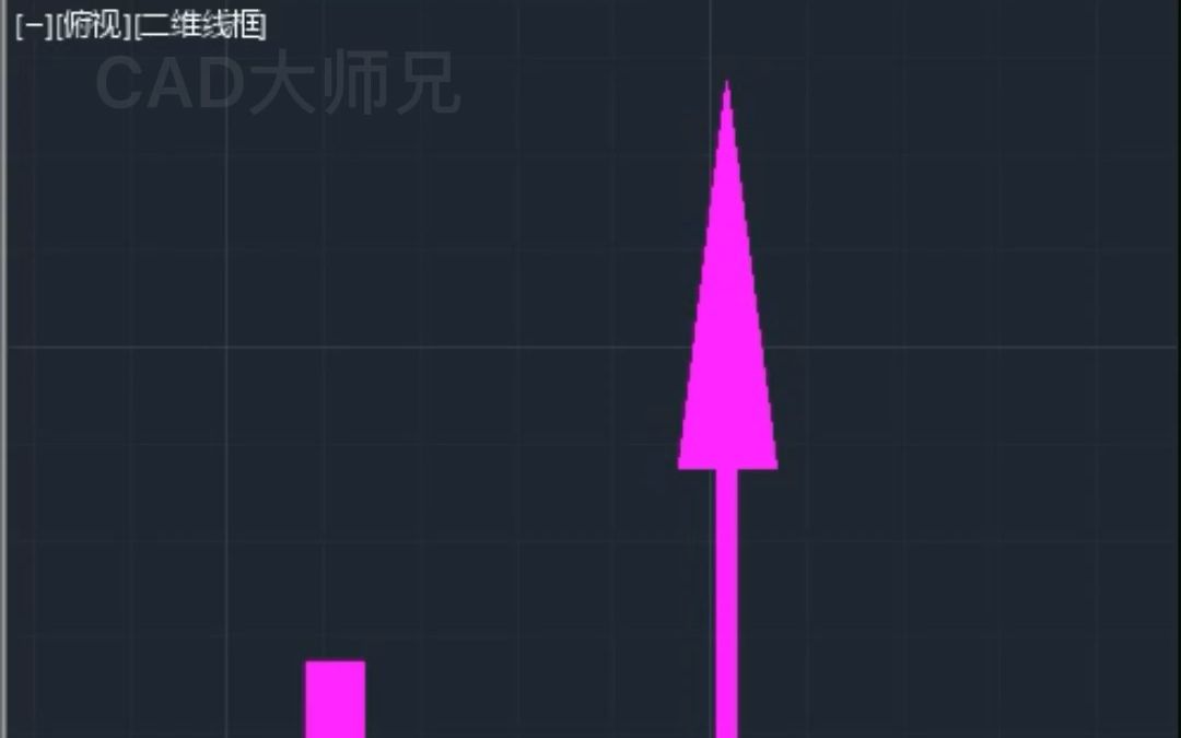 CAD如何画拐弯箭头哔哩哔哩bilibili