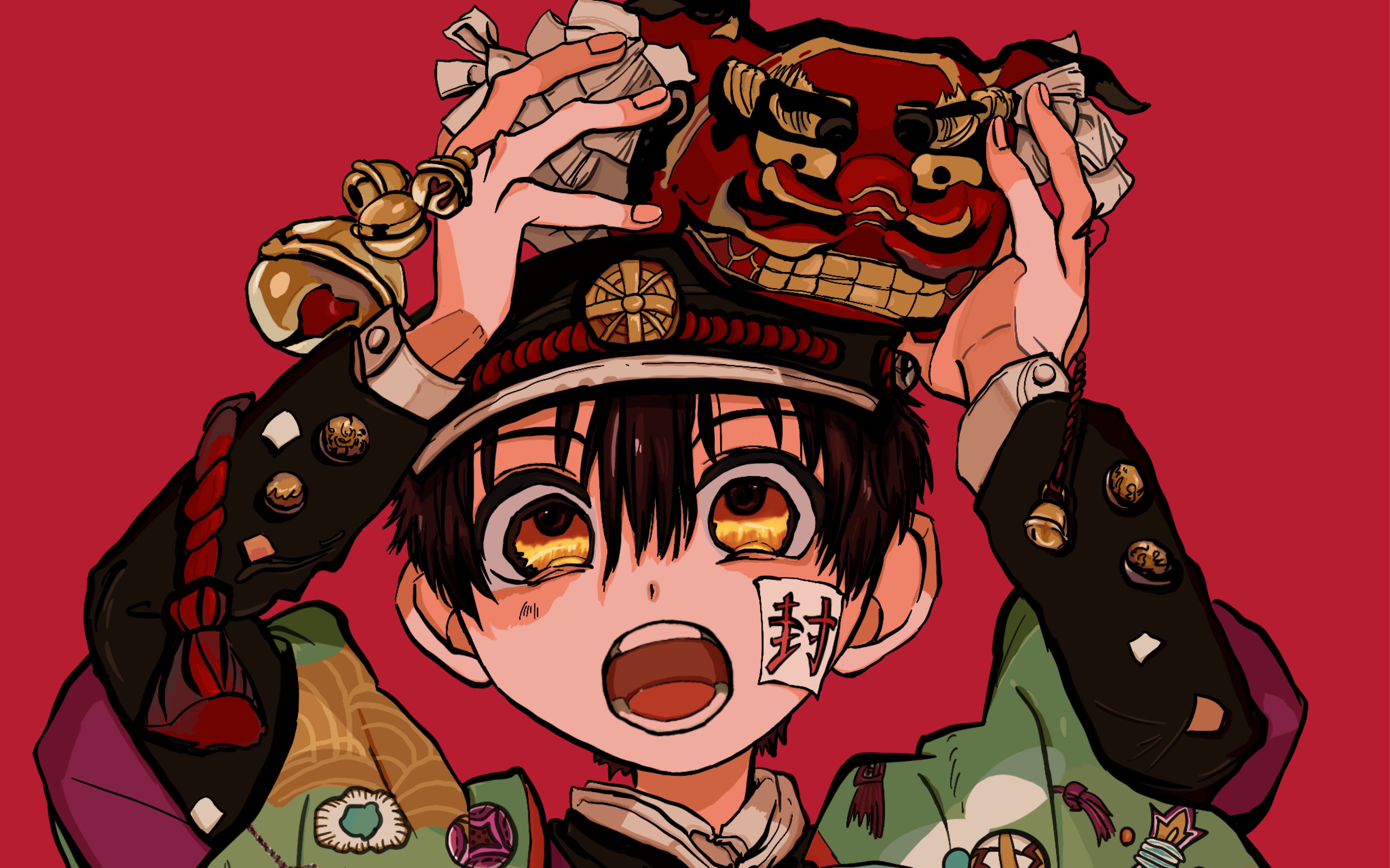 嘿嘿记录ipad第一张画～临摹「地缚少年花子君」procreate「绘画过程