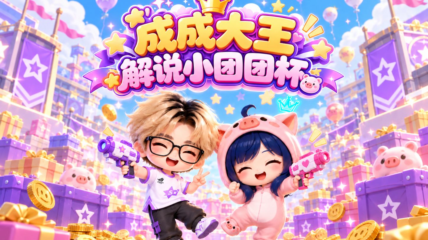 成成大王将于10月2日晚八点解说小团团杯，一起期待吧~~