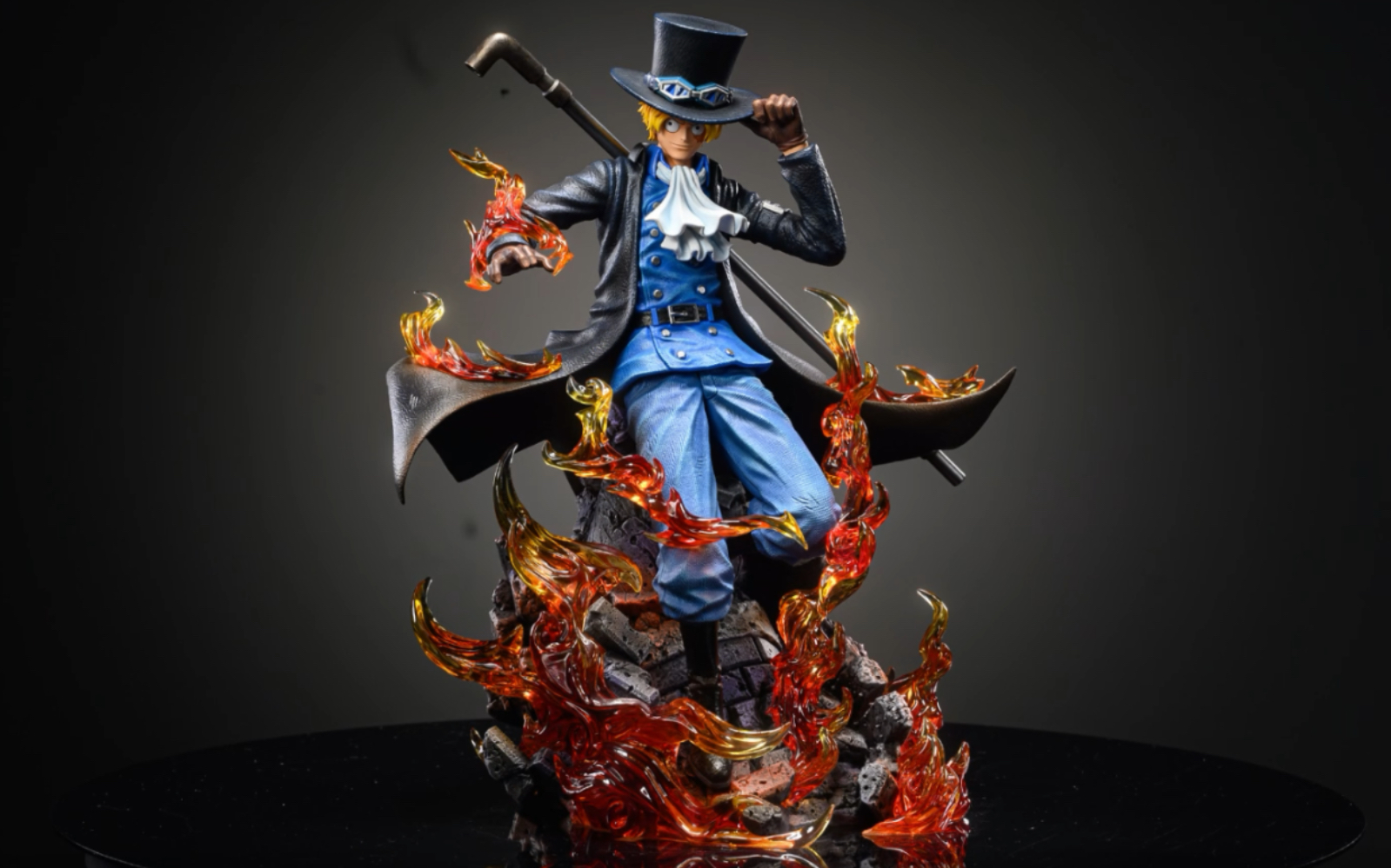 海贼王 萨博 手办雕像