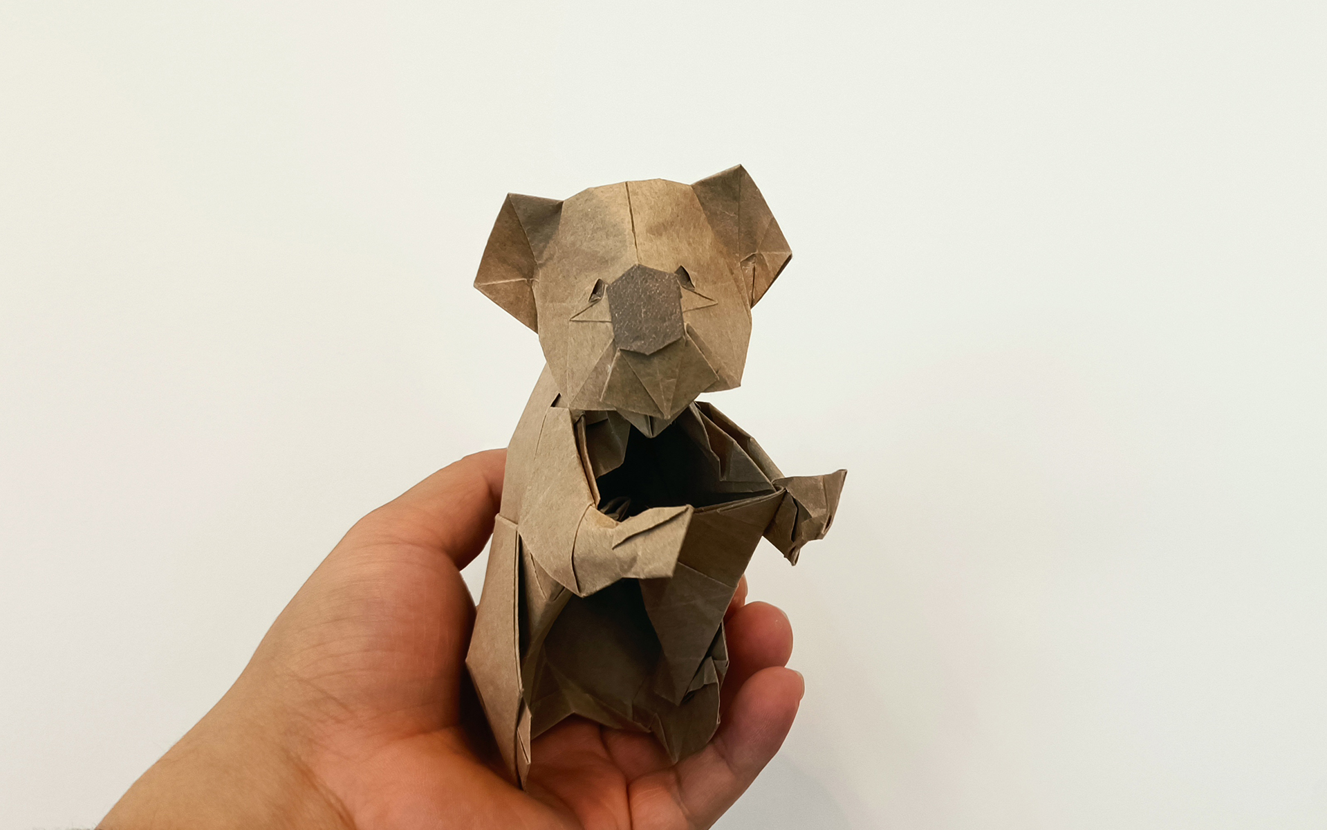 【折纸教程】萩原元-考拉