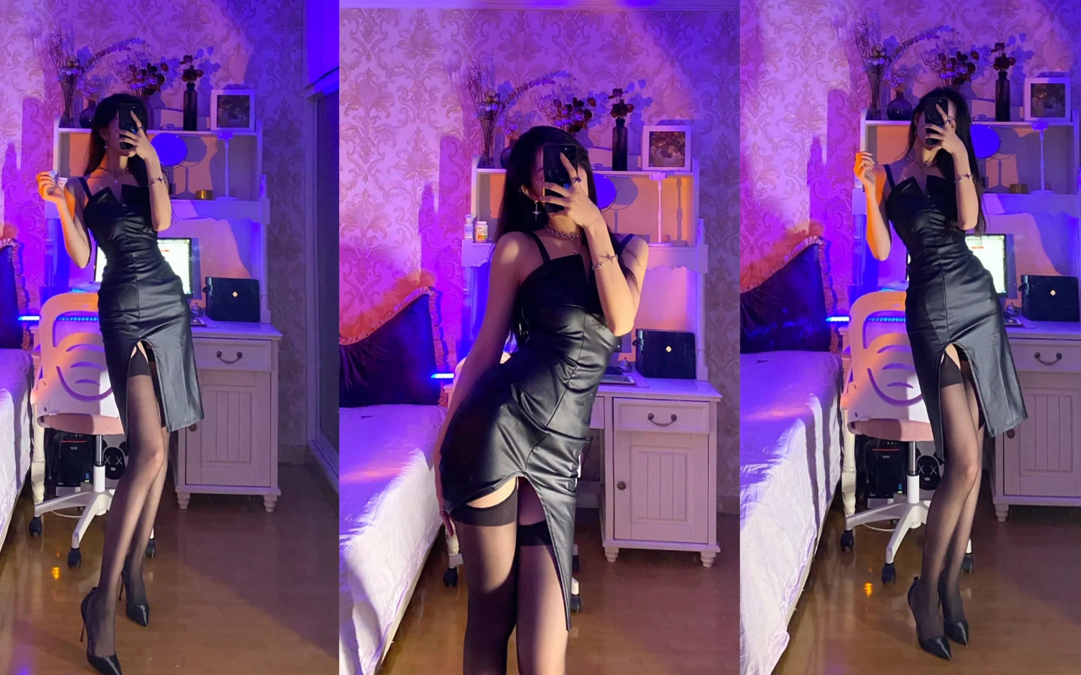 热舞合集黑丝白丝jk制服性感兔女郎百褶裙yyds