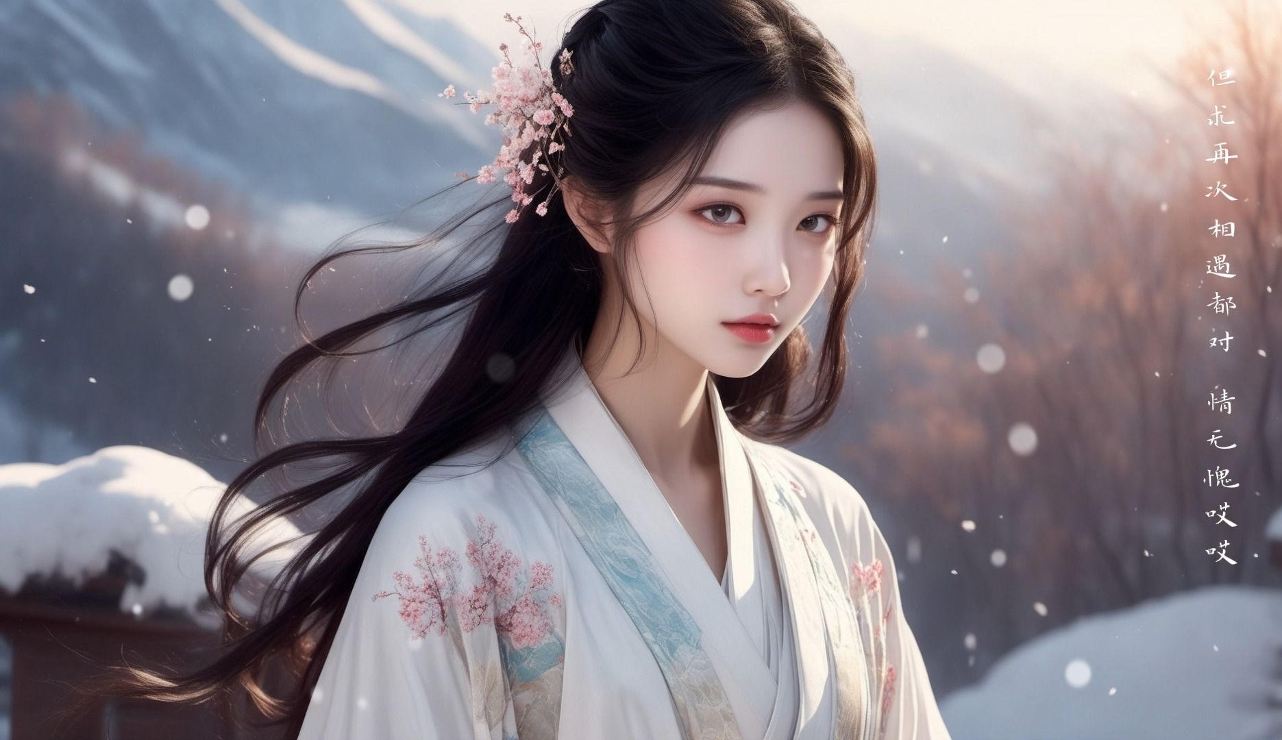 【ai国风大赏】唯美冬雪系列