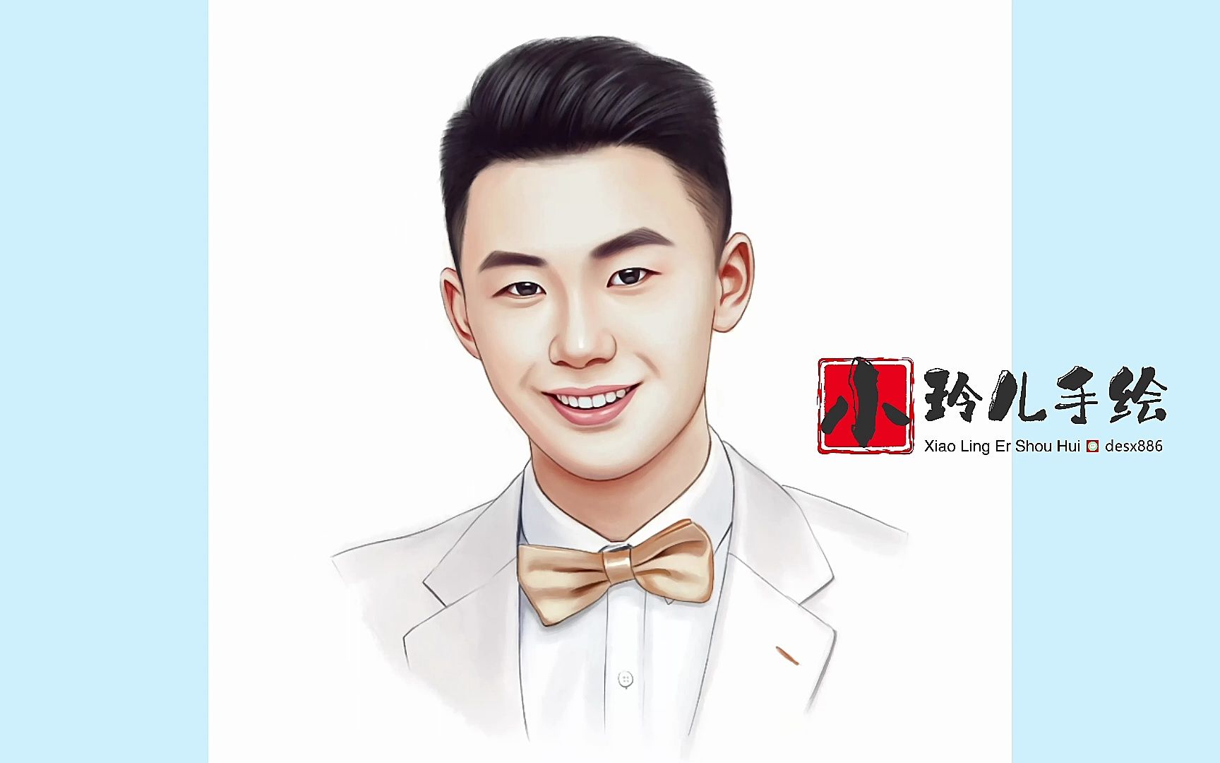 让人一看就很舒服的头像 成熟男人微信头像图片 小玲儿手绘头像