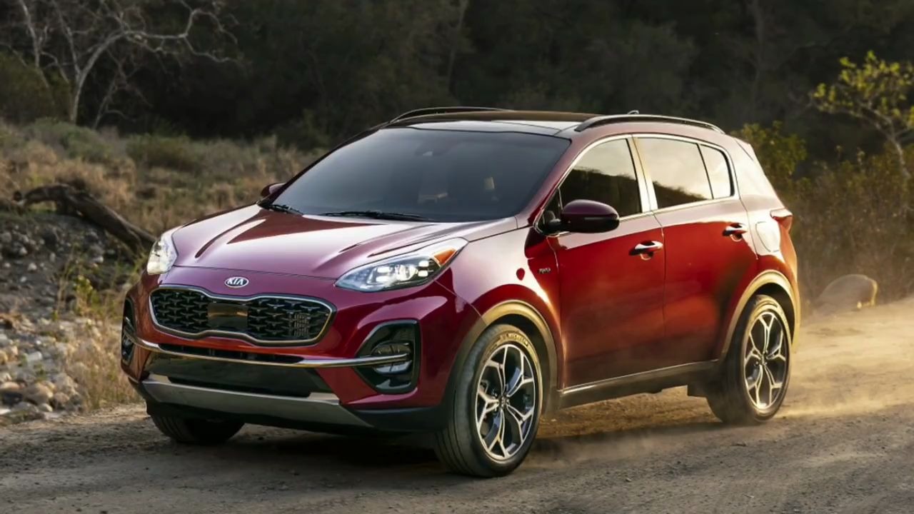 活动  2021 kia sportage - interior exterior view