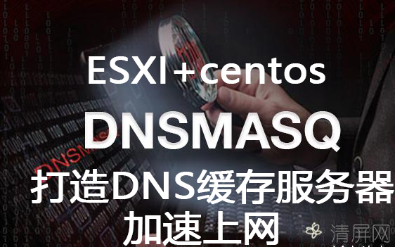 ESXI+centos+dnsmasq打造DNS缓存服务器加速上网哔哩哔哩bilibili