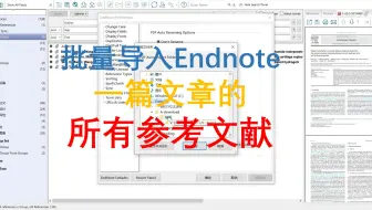 【技巧】将一篇文章的所有参考文献批量导入Endnote