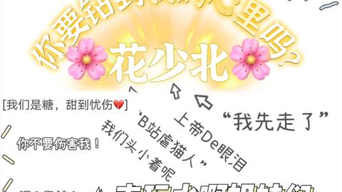 花少北 北子哥刻在你dna的名场面or名言 1 哔哩哔哩 Bilibili