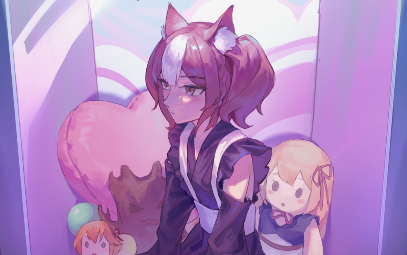 【影之诗 绘画过程】雪华和娃娃机