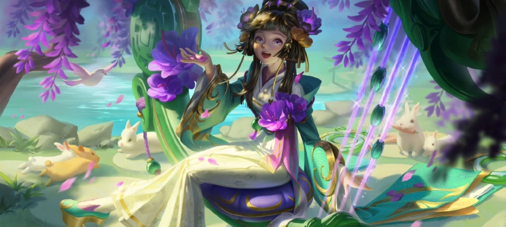 曙光英雄:蔡文姬一一碧玉灵 皮肤鉴赏