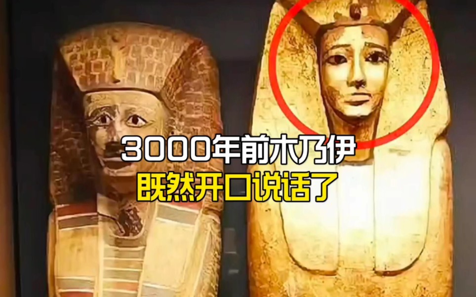 [图]3000年前木乃伊既然开口说话了