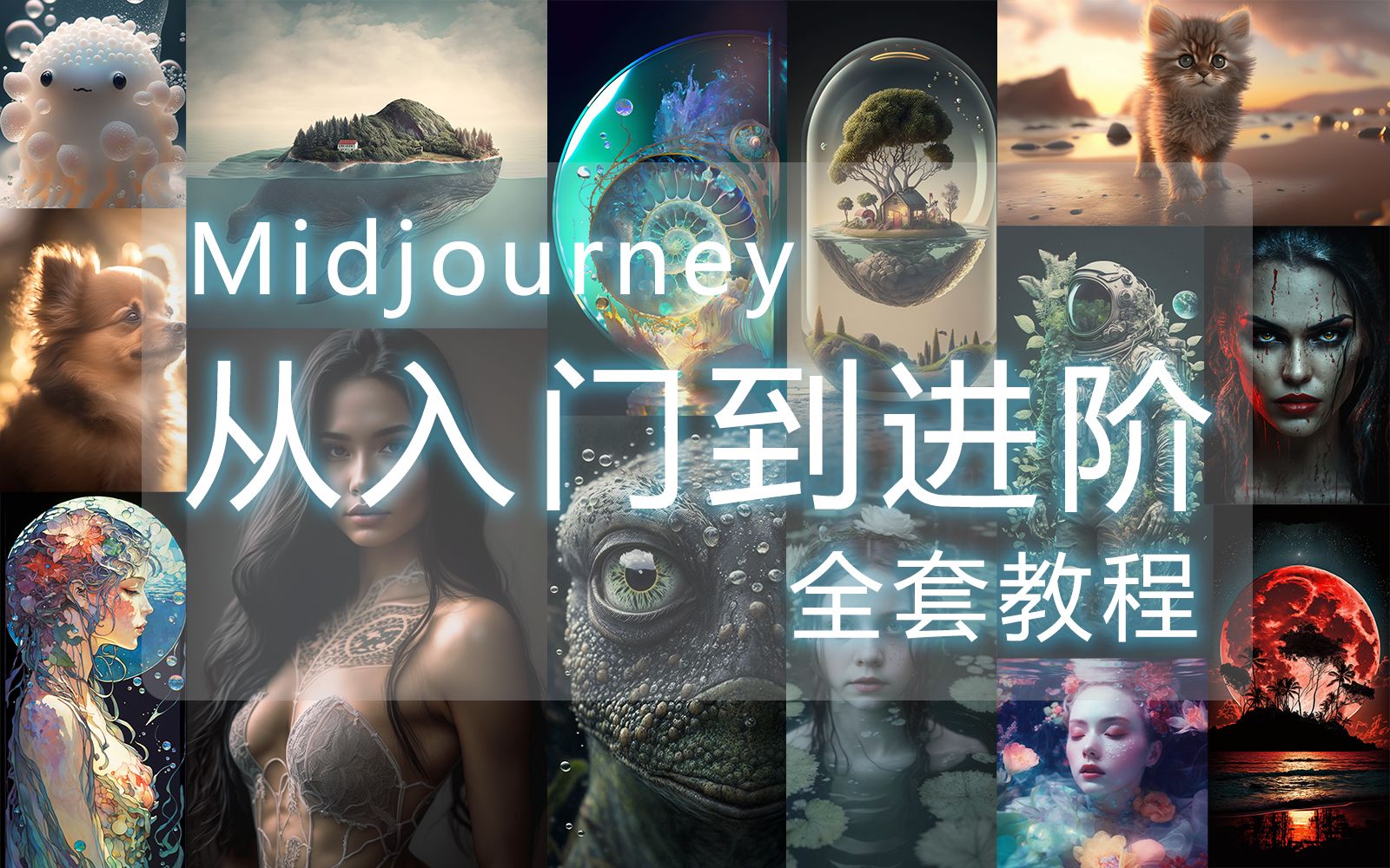 Midjourney教程大纲哔哩哔哩bilibili