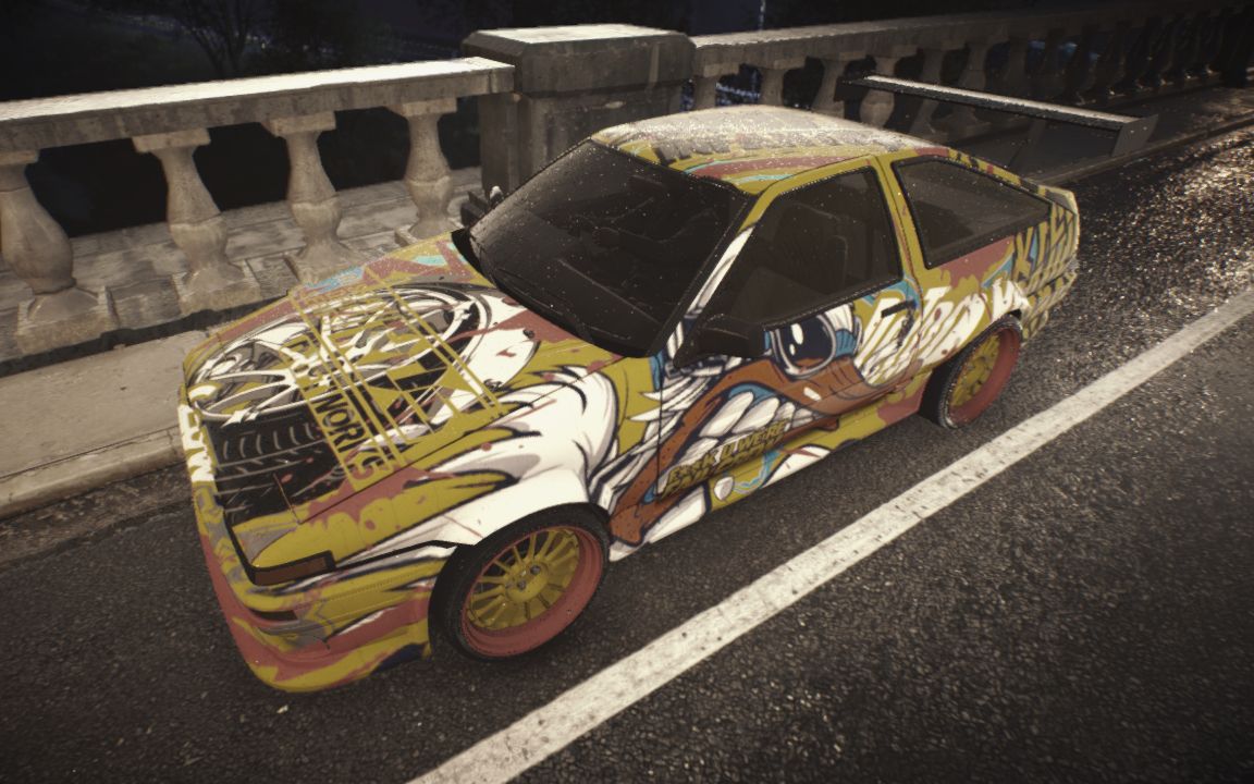 极品飞车19-地表最抓地ae86