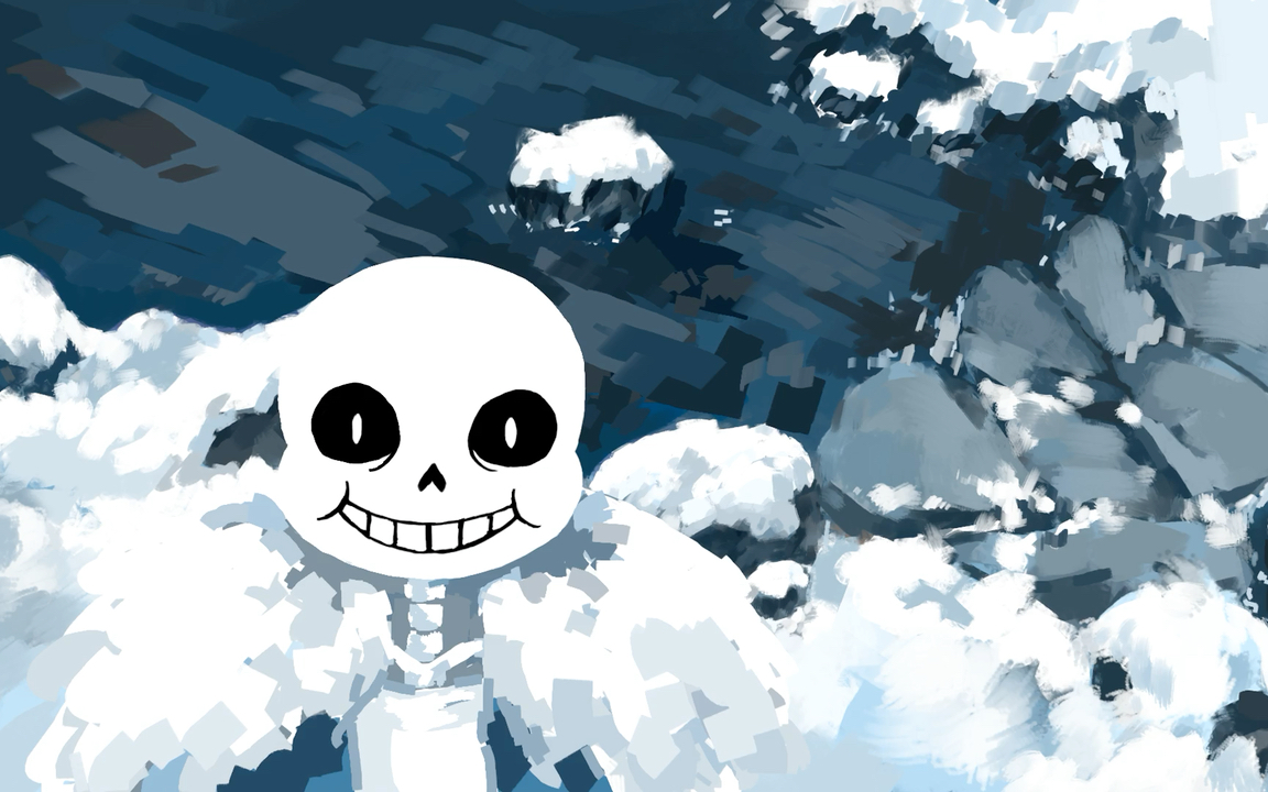 【undertale动画】你这背景太假了