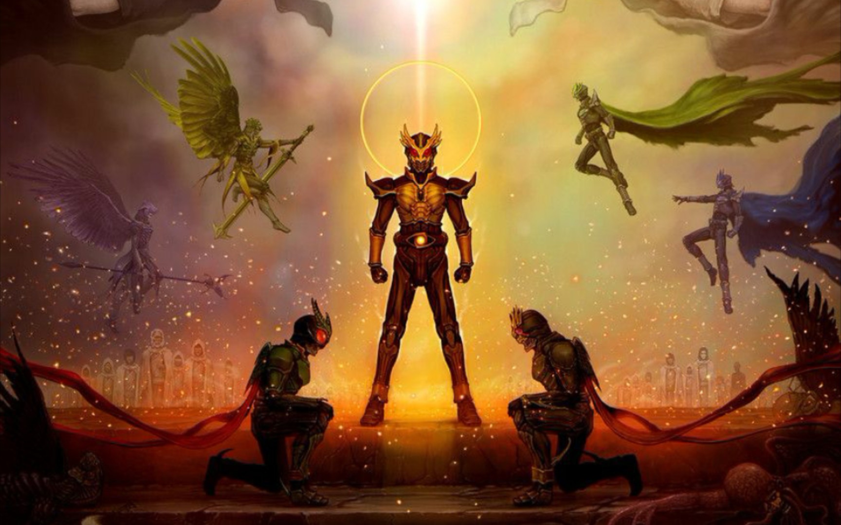 【1080p修复】假面骑士亚极陀の首战