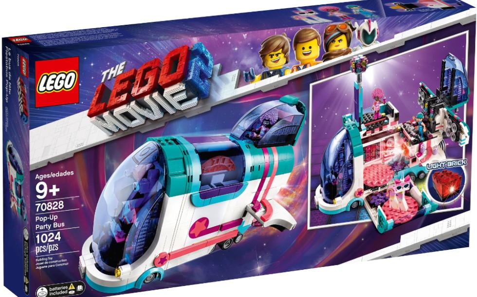 乐高 乐高大电影2 70828 会变形的梦幻派对巴士 速组评测
