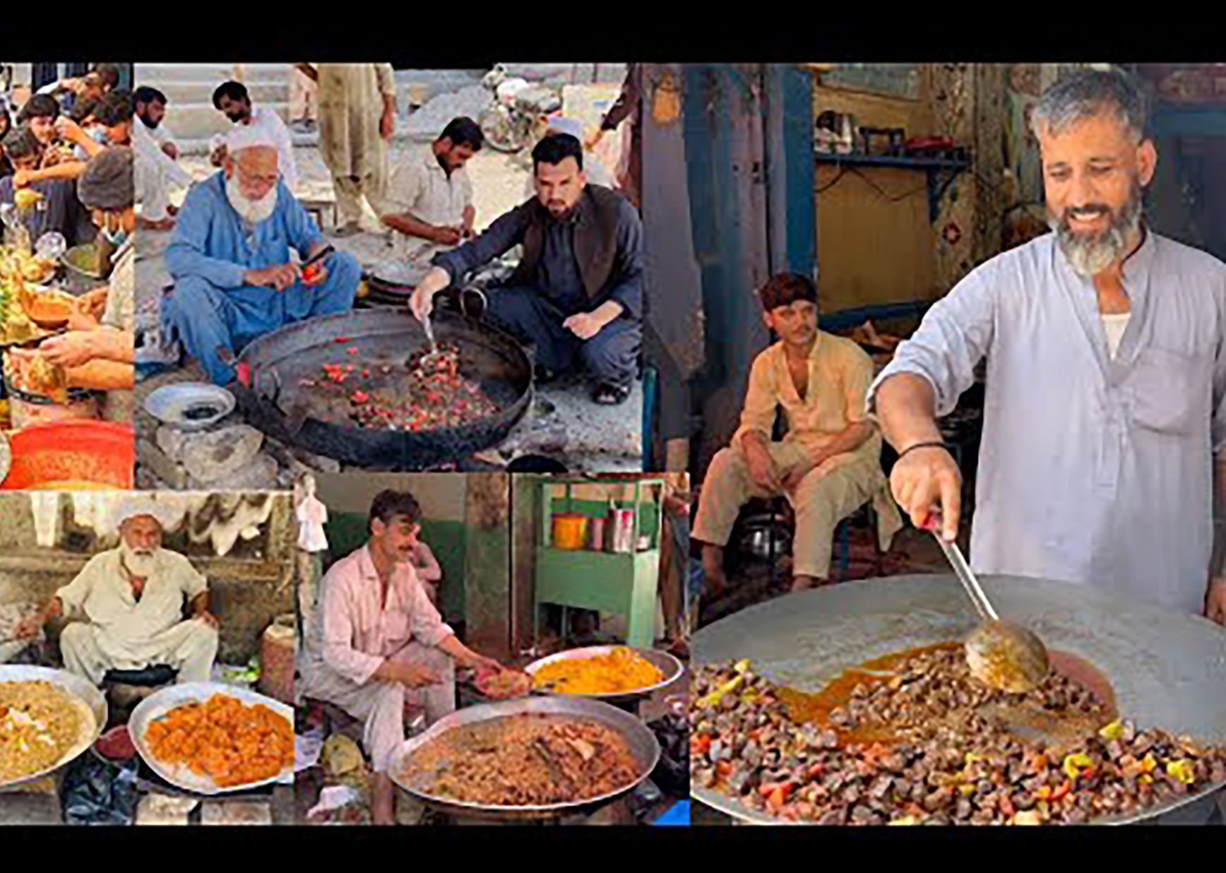 阿富汗著名街头小吃