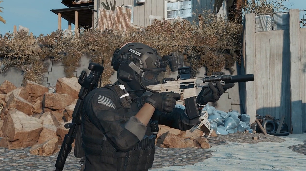 【严阵以待】【高级私模】无后座蜜罐步枪 / 菜鸟老警