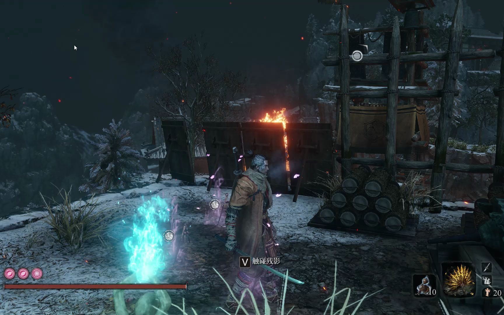 只狼刷子向内府入侵后击败嘤龙后虎口阶梯刷全图刷全图刷全图经验