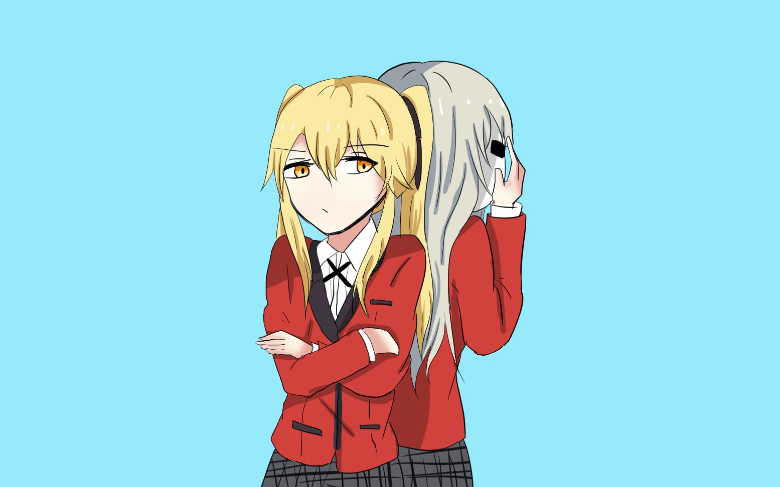 【狂赌之渊手书】故にユーエンミ―(芽副)