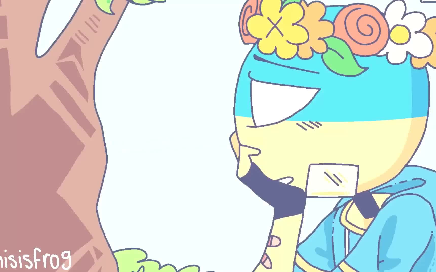 [图]SPRINGTIME ORIGINAL MEME (MS Paint) (countryhumans animation meme ft. ukraine)