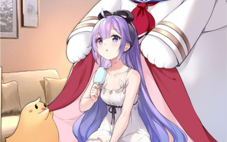 碧蓝航线独角兽皮肤立绘模型台词展示