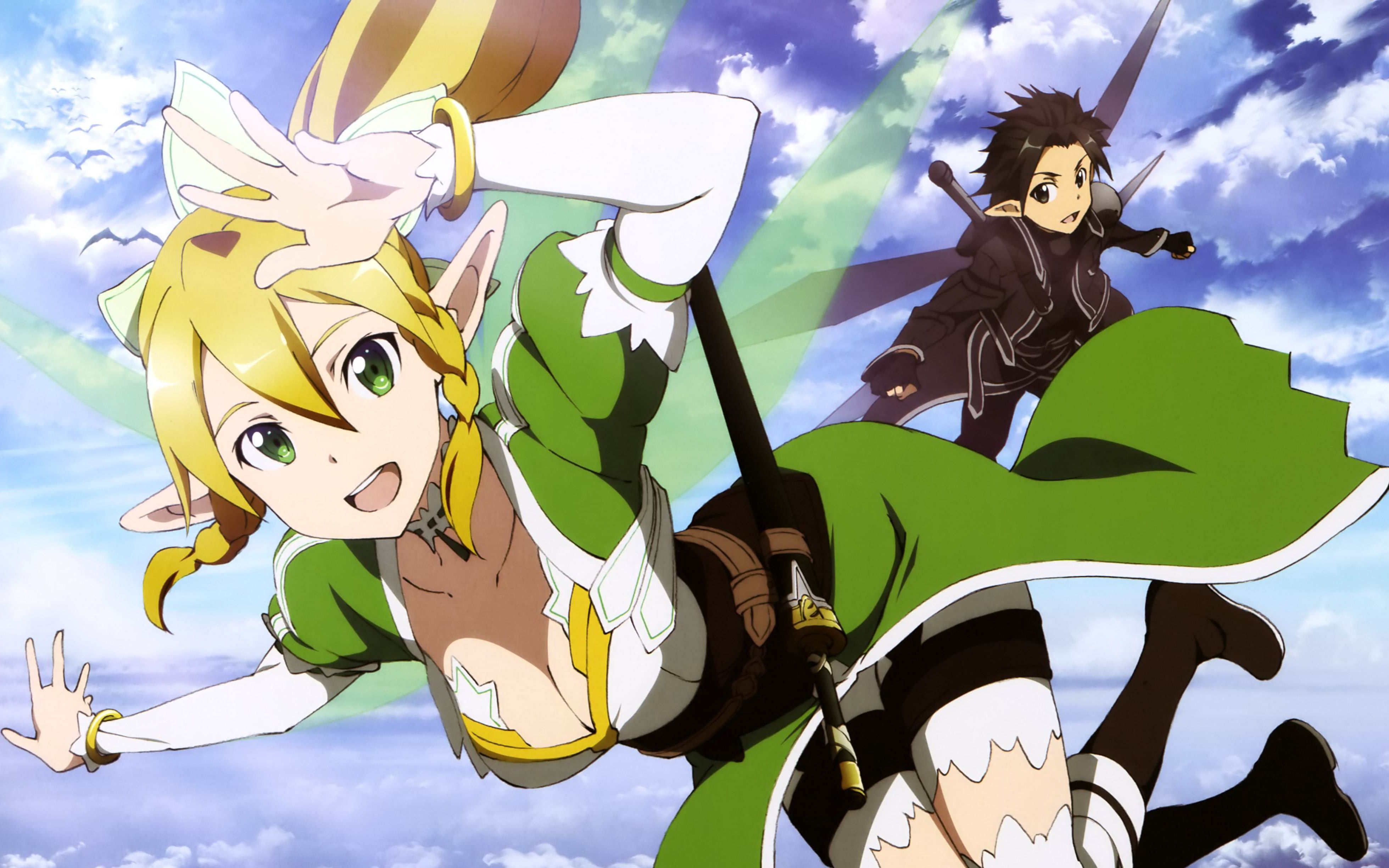 刀剑神域莉法完美的直叶赛高