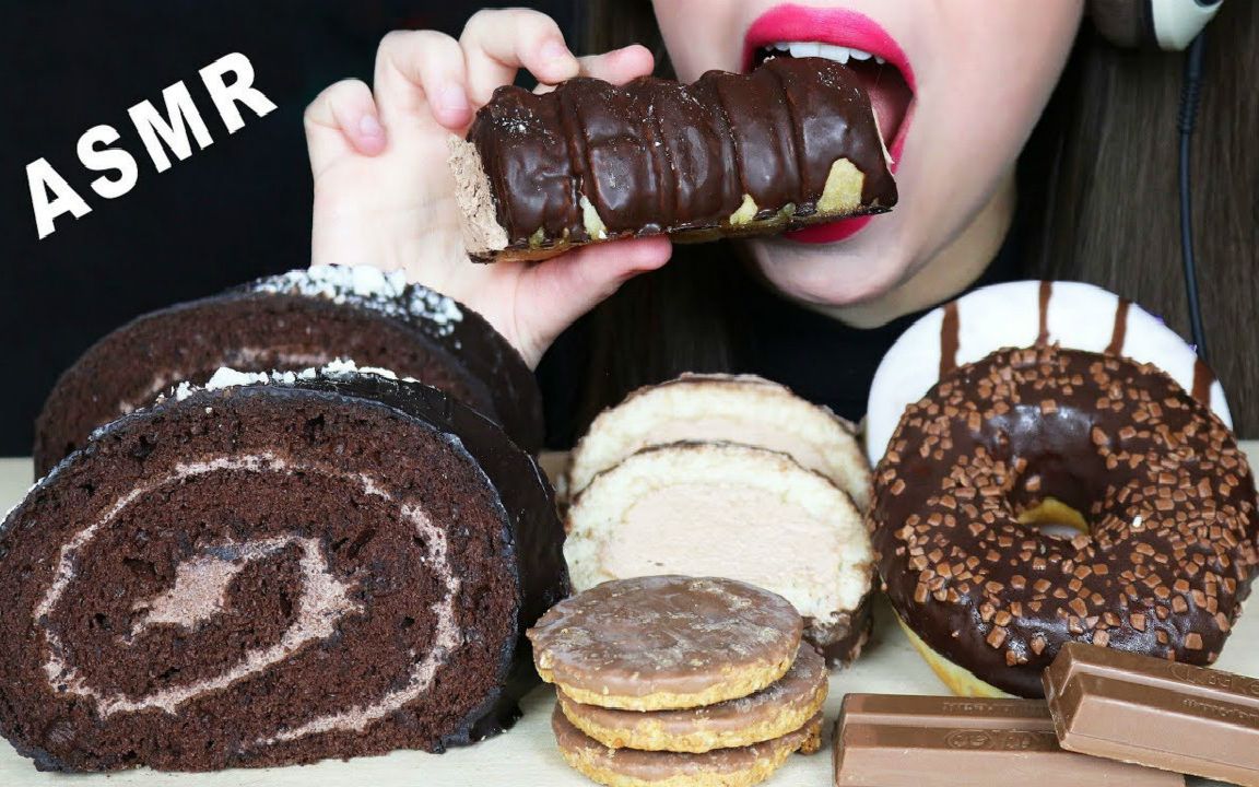 hazelnut crush ☆ 巧克力脆皮奶油羊角酥,巧克力饼干,巧克力威化