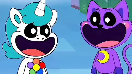 独角兽卡夫提的彩虹屁 #二次元 #动画短片 #微笑小动物