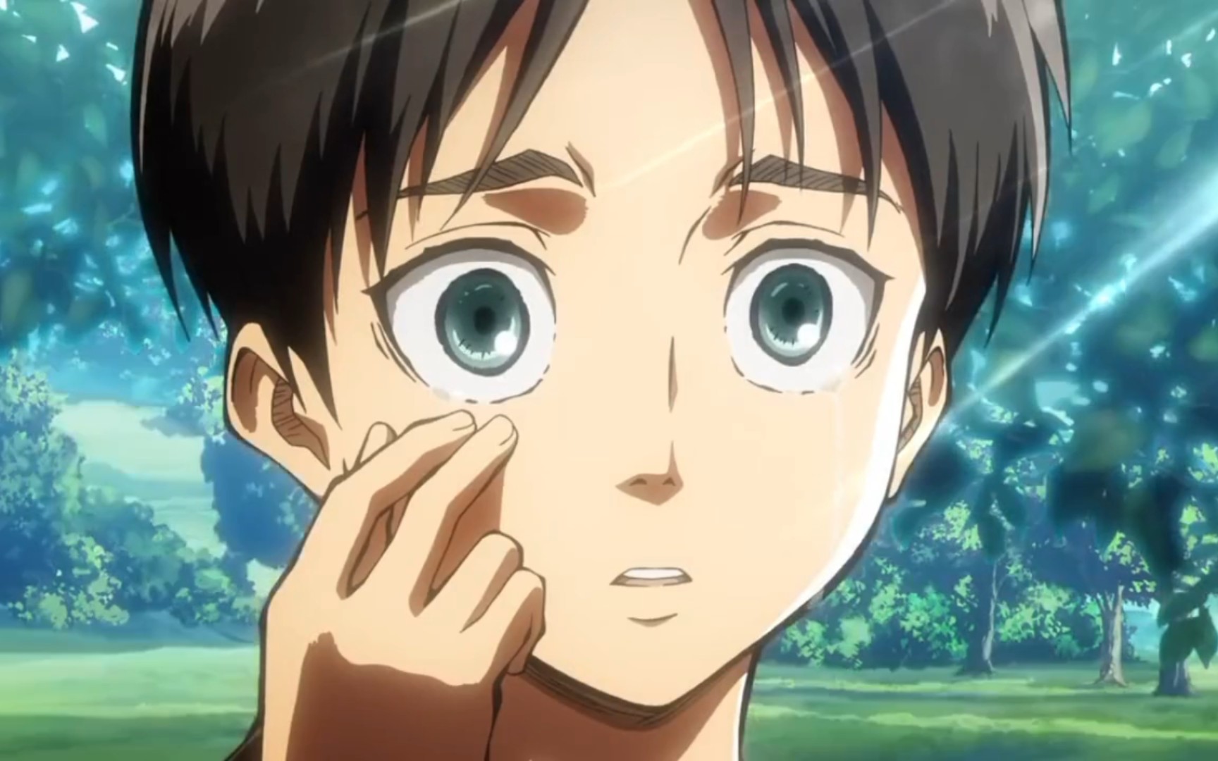 艾伦,你怎么哭了