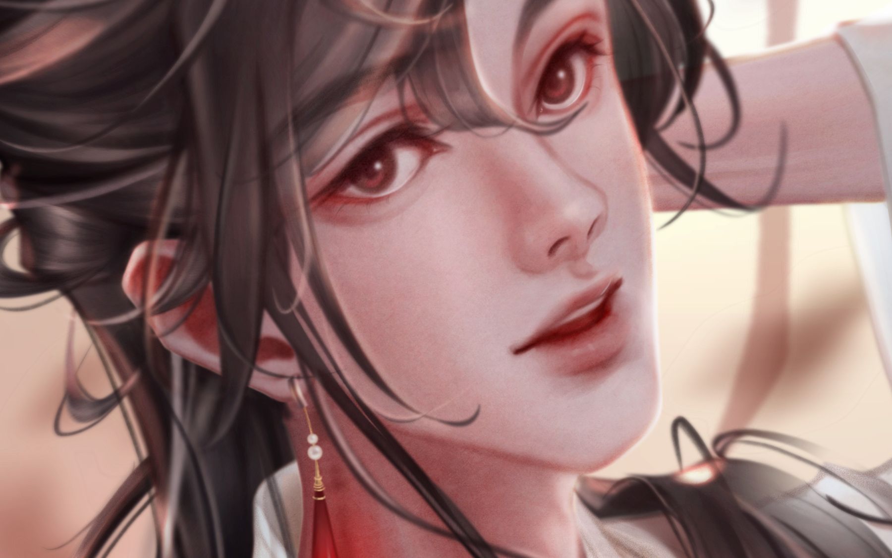 【procreate】"好看吗"|将进酒|沈兰舟