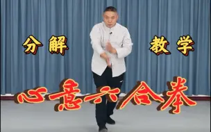 Download Video: 【非遗线上传习所】中国传统拳术——心意六合拳分解教学