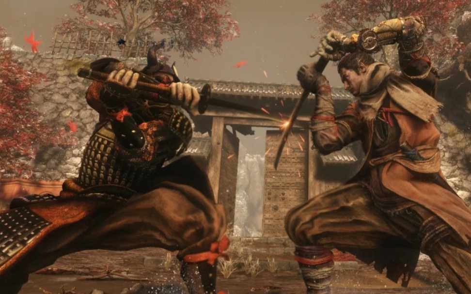 【只狼】精英怪武士大将鞭炮打法