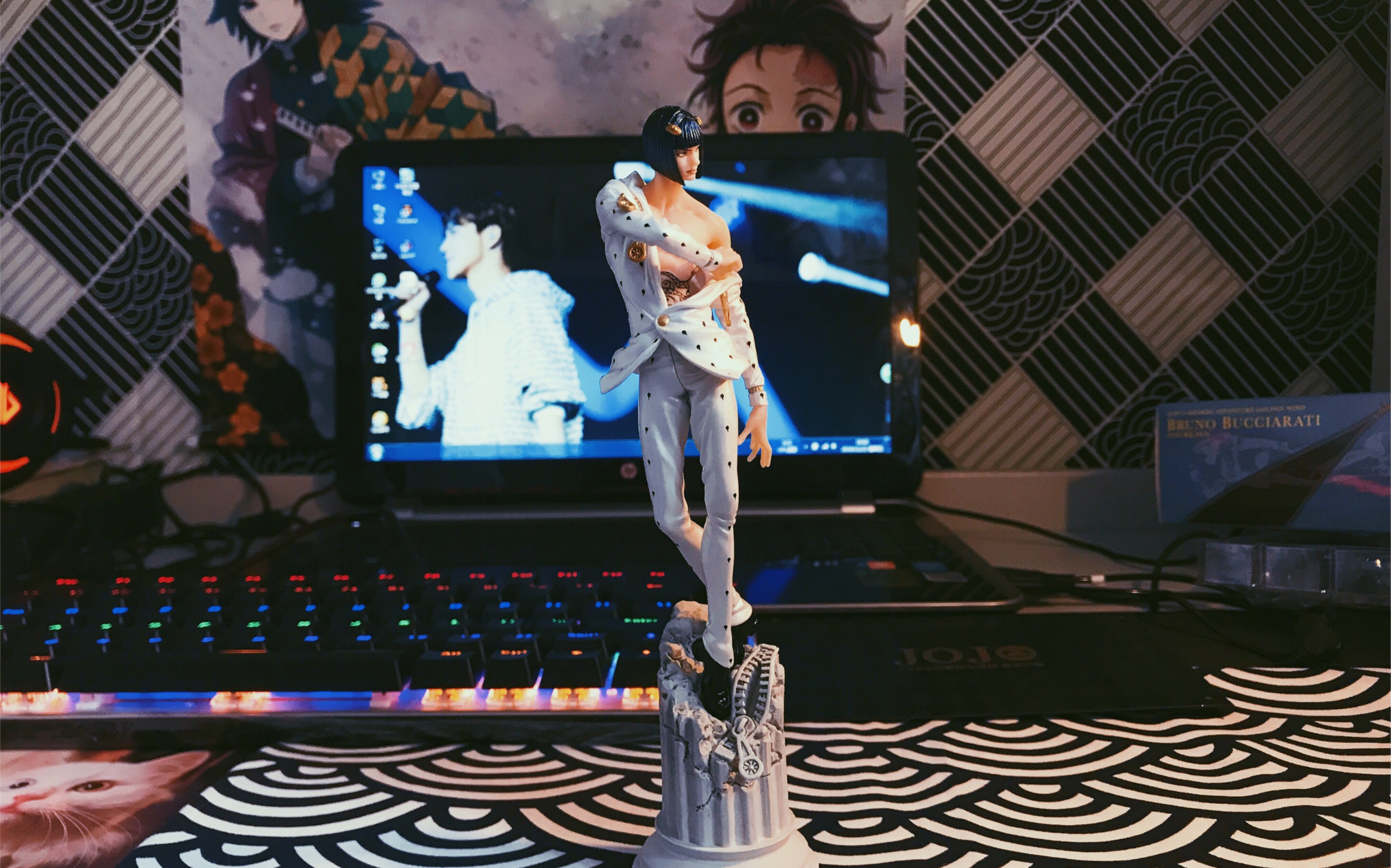 千值练 jojo黄金之风 布加拉提 手办笔_哔哩哔哩 (゜-゜)つロ 干杯