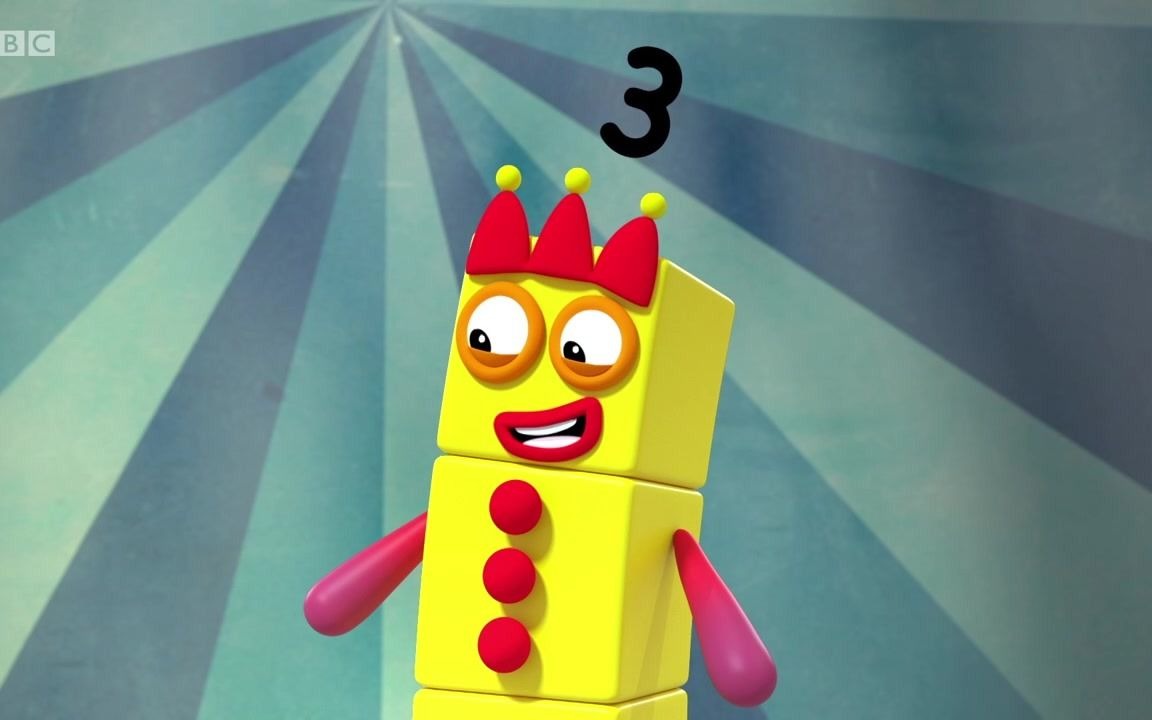 numberblocks s1e04 three