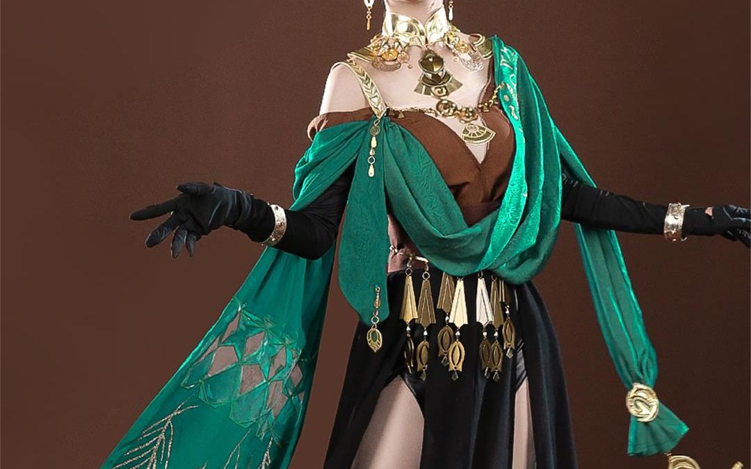 伽蓝【一梦江湖cos教程】