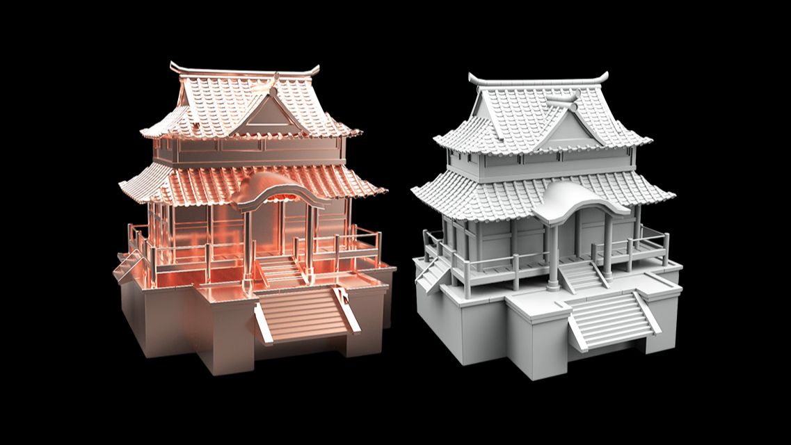 3dmax建模:帝国时代游戏场景建模,3dmax零基础游戏场景模型搭建,3d