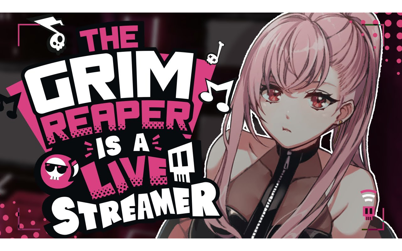 【calli】mv版the grim reaper is a live-streamer_哔哩哔哩_bili
