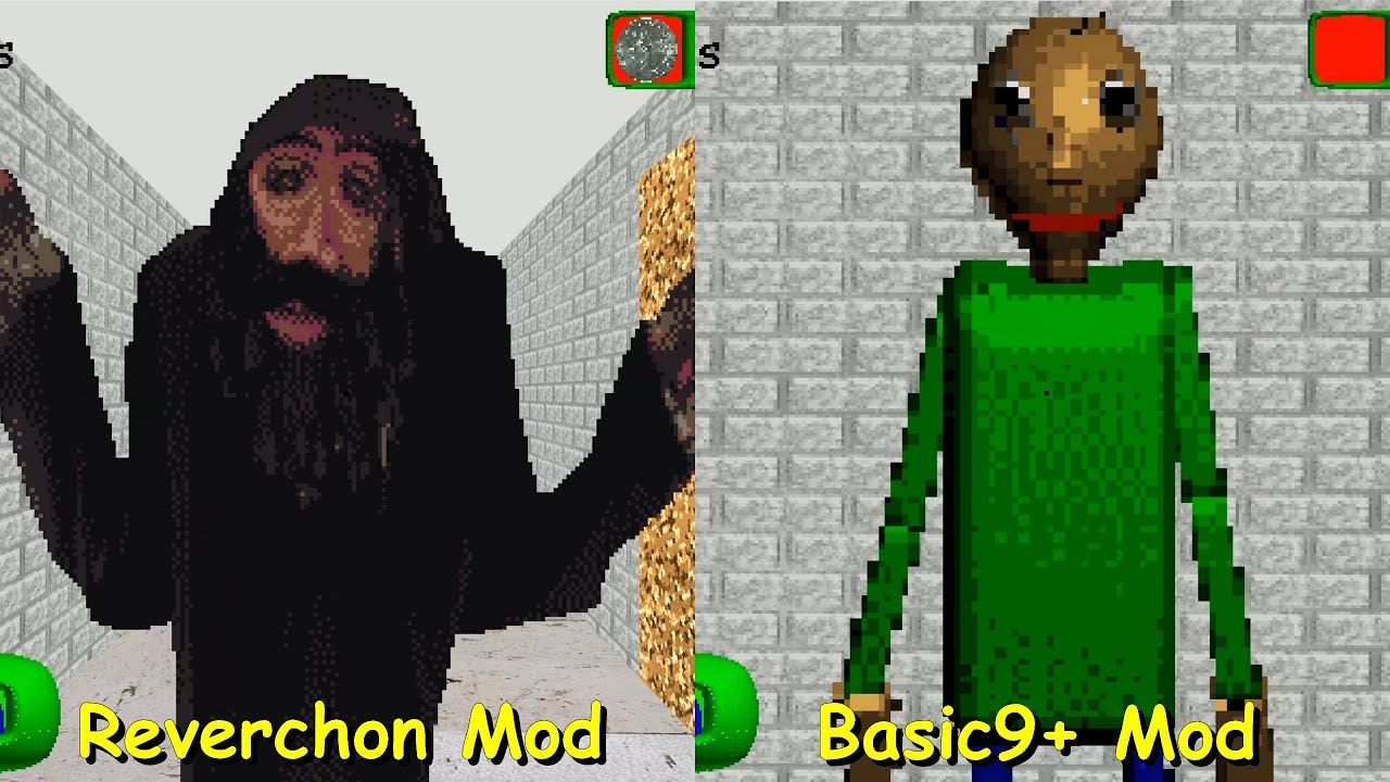 Baldi's Basics Plus (Basic9 + Reverchon)  巴迪的基础加Mod