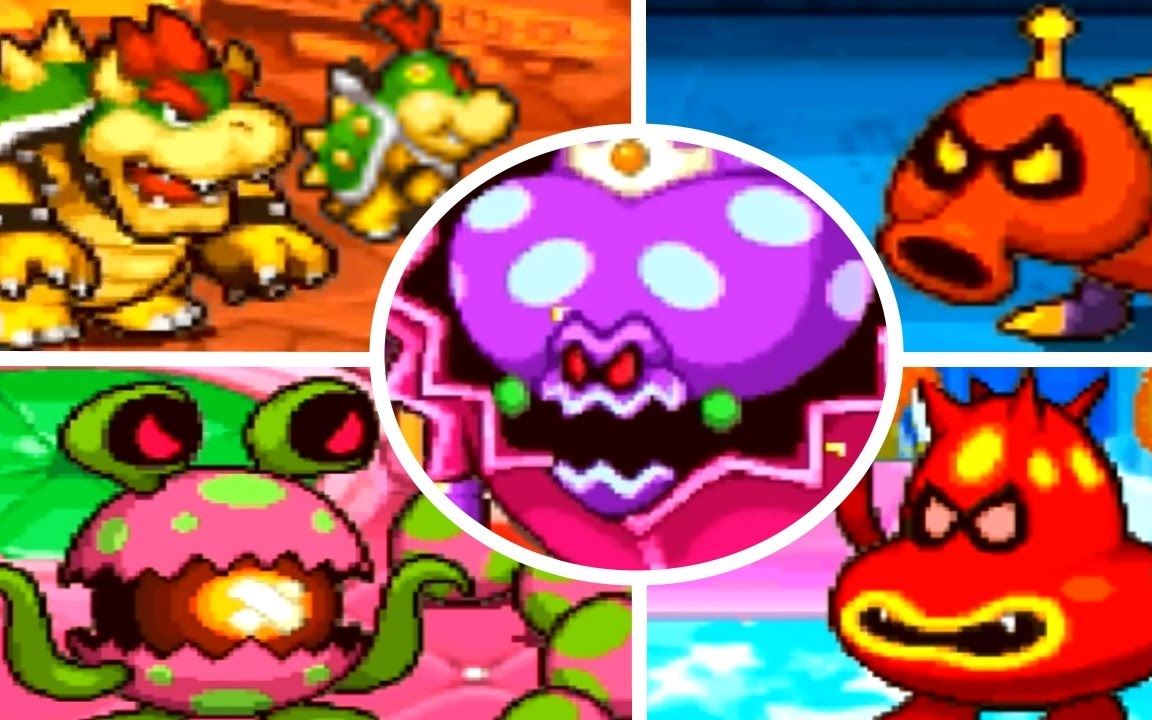 马里奥与路易基rpg2boss合集无伤