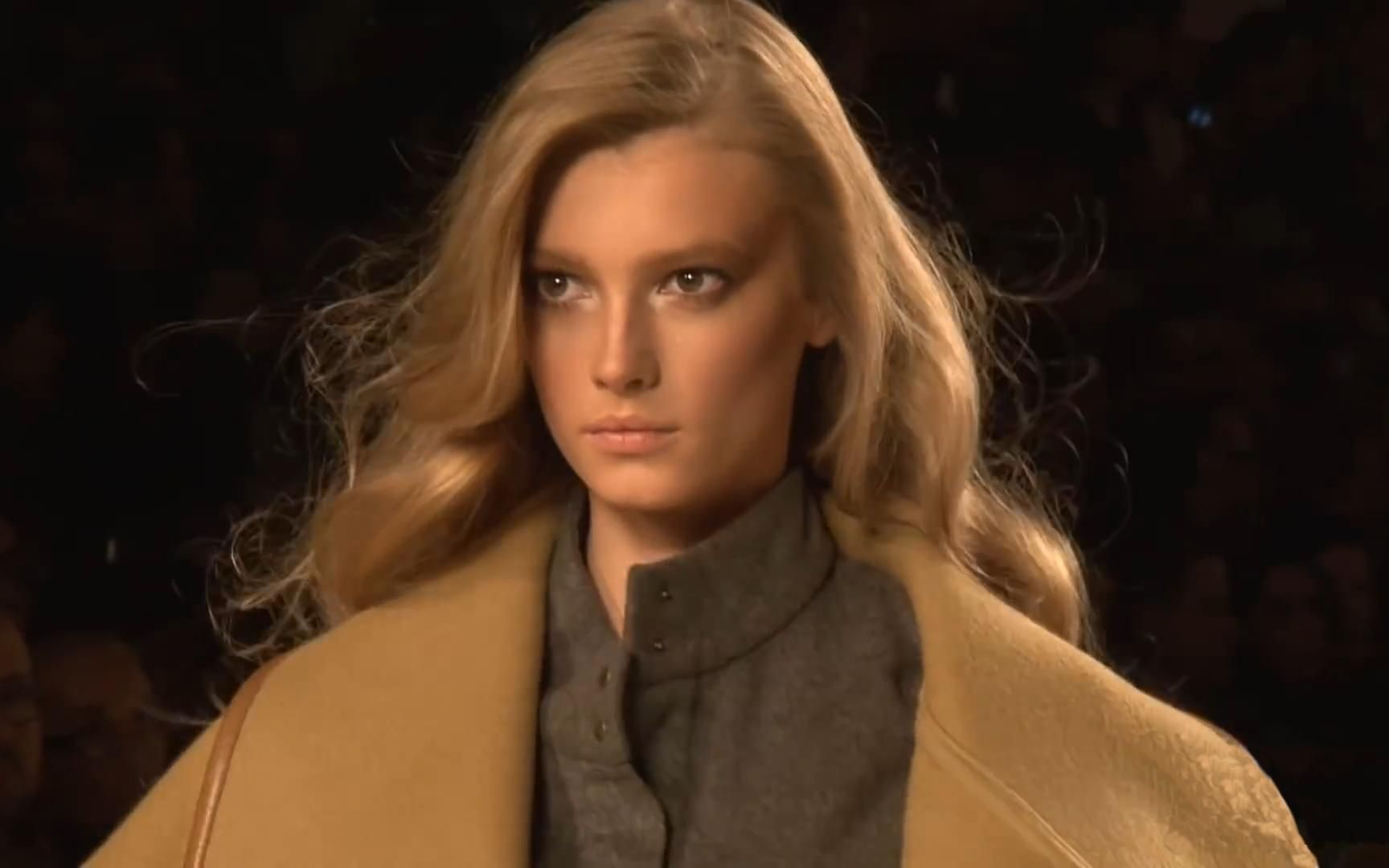 看采访学外语 法国超模sigrid agren西格莉德·阿格伦谈参加模特比赛