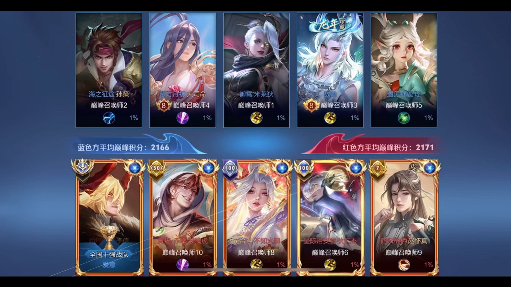 国服李信全局无剪辑