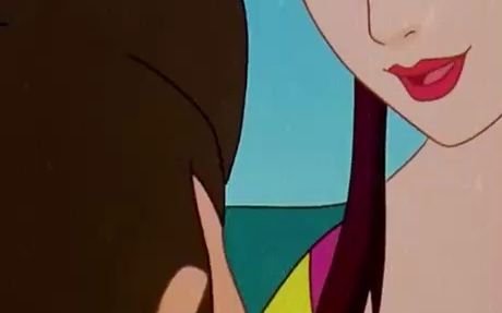 动画片宝莲灯,沉香终于劈开华山,救出了三圣母