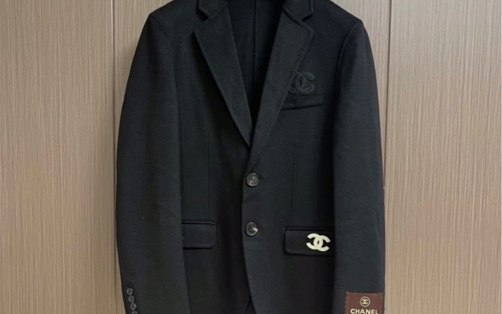 分享一下高仿香奈儿chanel 2023ss秋冬新款男士商务休闲西装外套