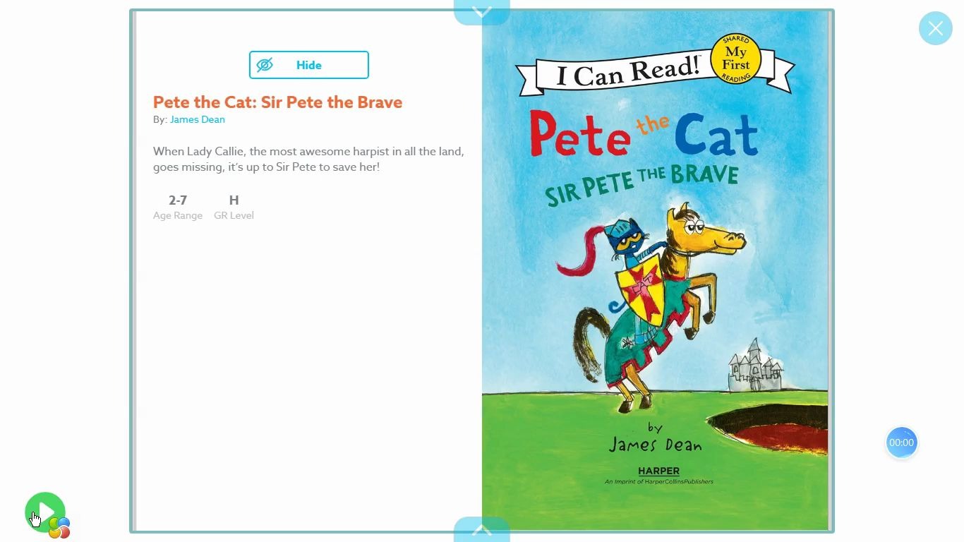 [图]皮特猫 勇士皮特 经典英文绘本 磨耳朵 I can read PETE THE CAT Sir Pete the Brave