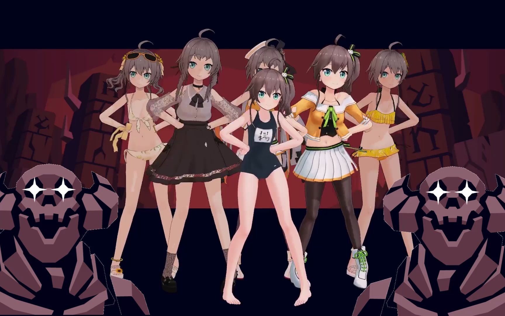 【夏色祭mmd】各種夏色祭一起搖